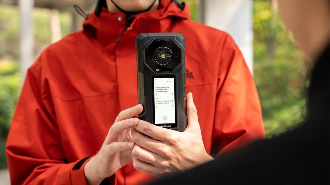 UleFone -Rüstung 33 Pro Heckbildschirm (3)
