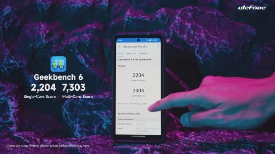 Ulefone -Rüstung 29 Ultra Geekbench 6