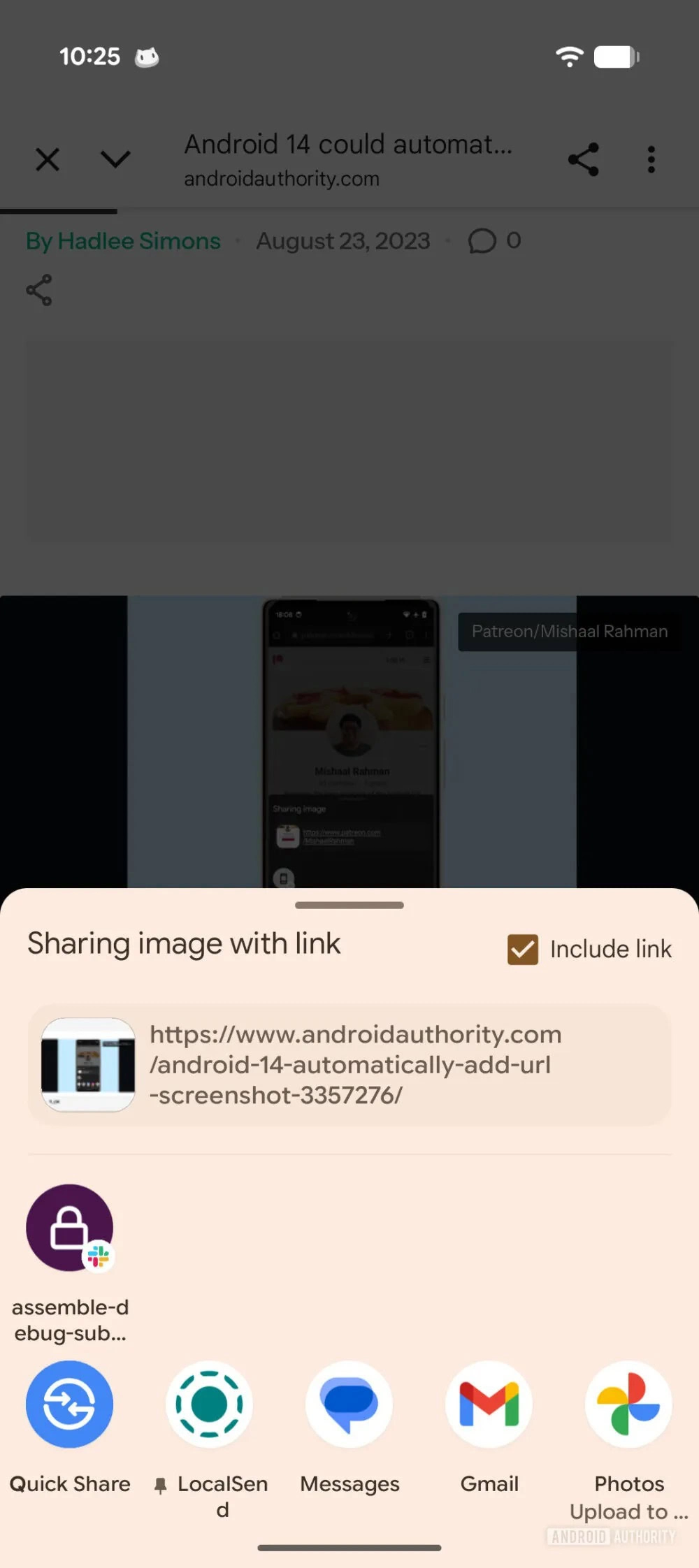 Android hat Screenshots verbessert