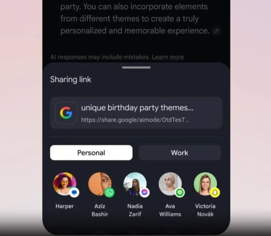 AI -Modus Share Link