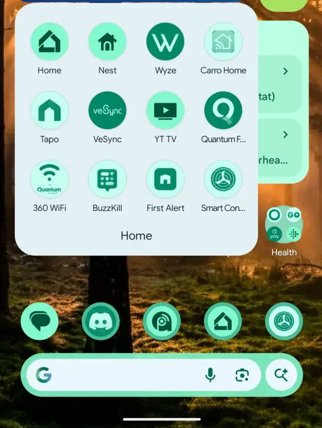 Android 16 QPR2 Beta 1 erzwungene Themenikonen 2