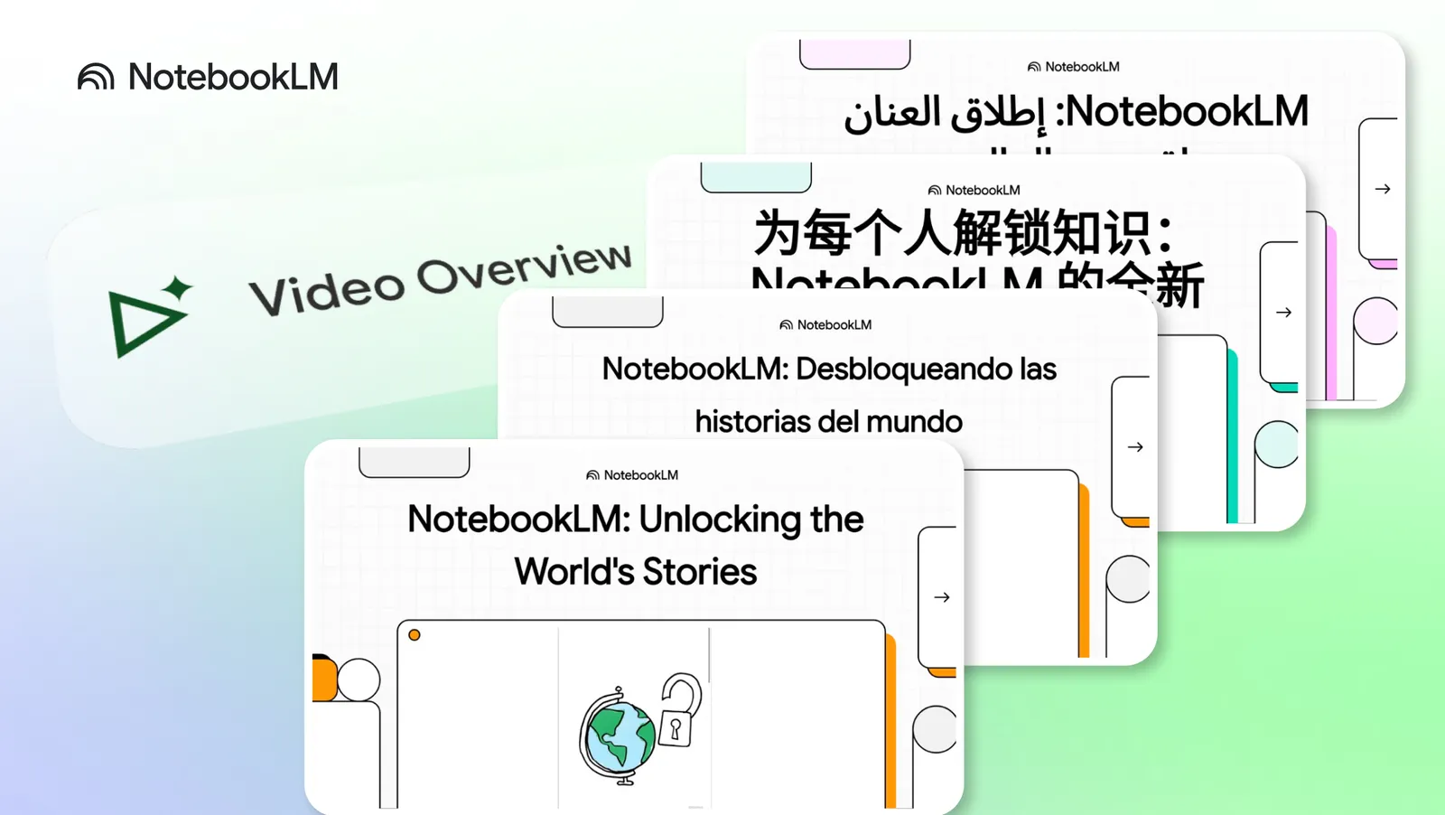 Google Updates NotebookLM mit Videoübersichten in 80 Sprachen