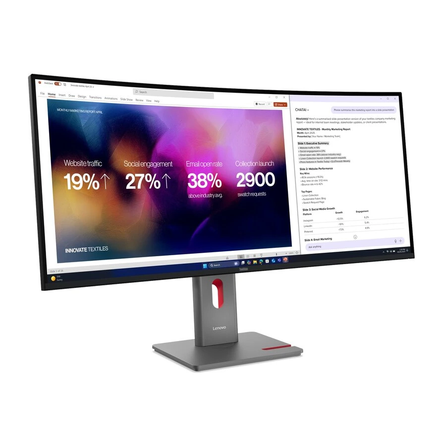 Lenovo ThinkVision P40WD 40 Leck 1