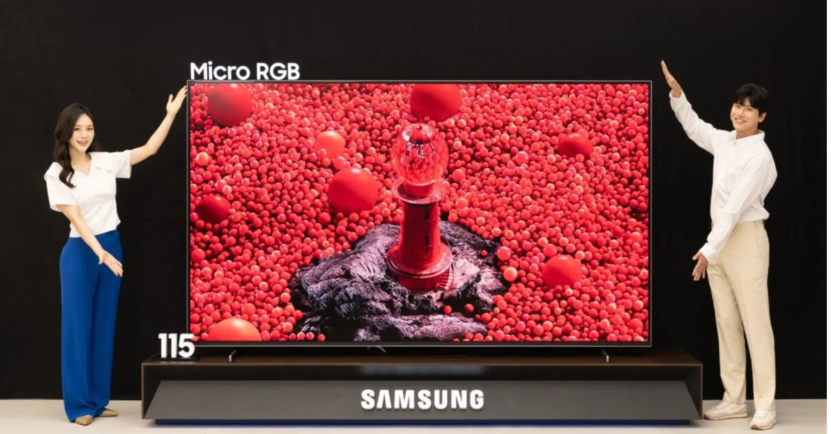 Samsung Premiere Micro RGB Display Tech im massiven 115-Zoll-Fernseher