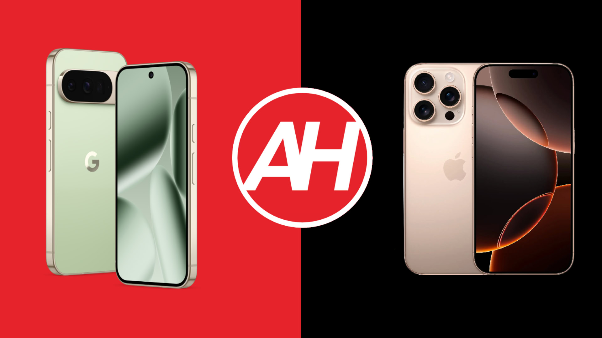 Telefonvergleiche: Google Pixel 10 Pro gegen Apple iPhone 16 Pro