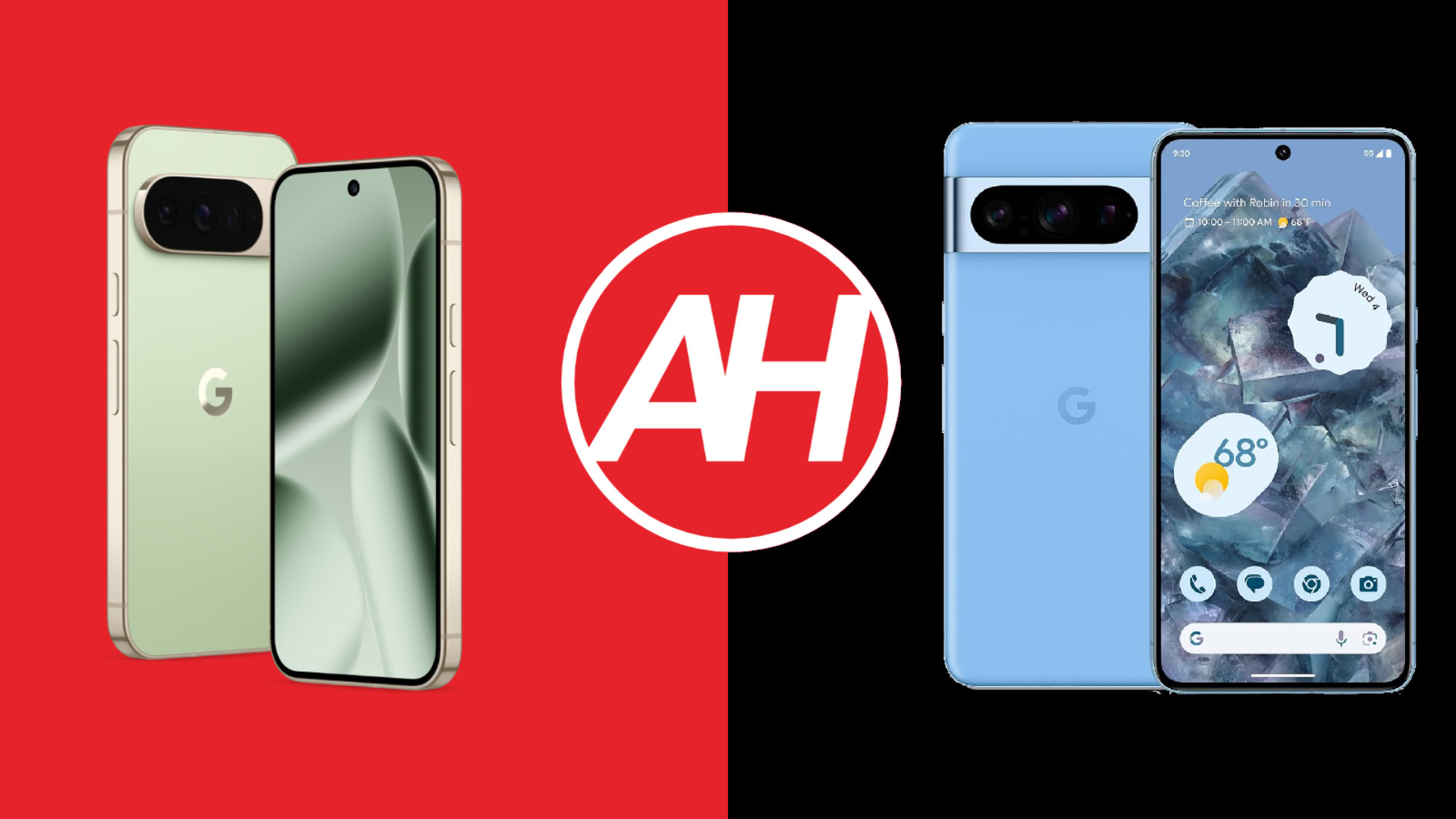 Telefonvergleiche: Google Pixel 10 Pro gegen Google Pixel 8 Pro