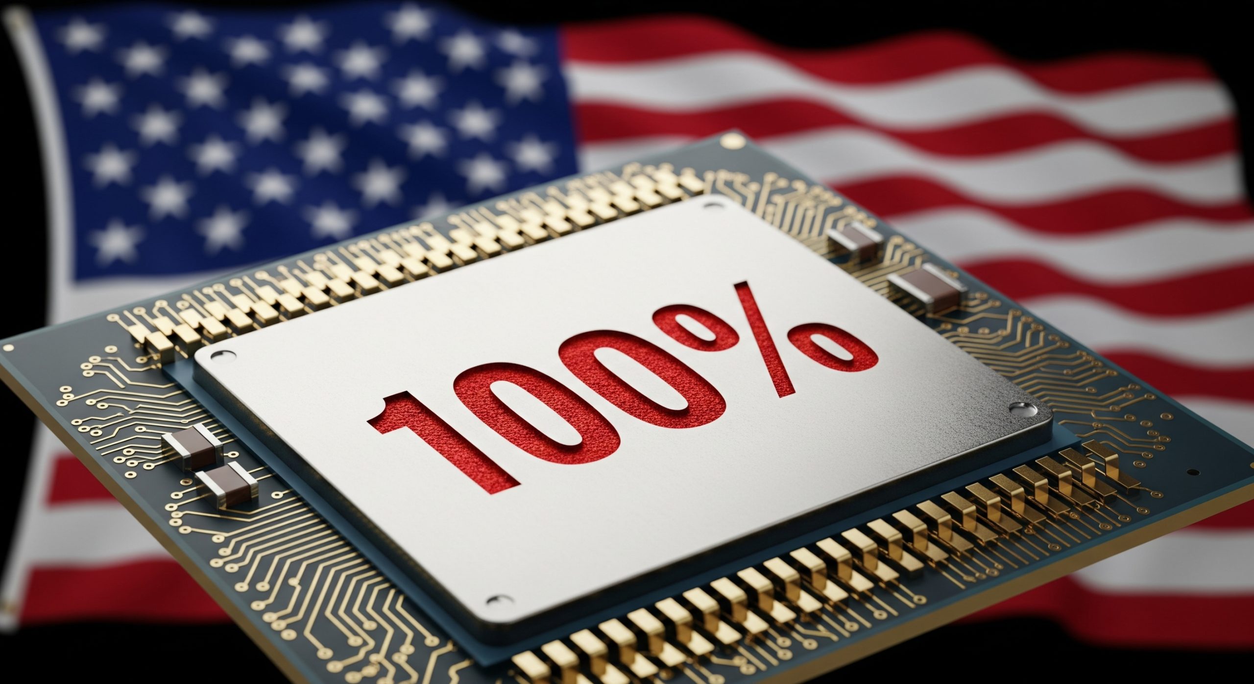 Trump schlägt 100% Tarife auf Chips - in Amerika bauen, Sie sind gut