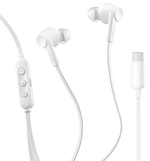 Belkin verdrahtet USB C mit ANC -Ohrhörern