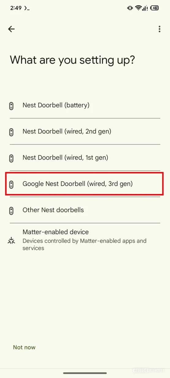 Google Nest Türklingelleck 1
