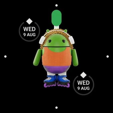 Androidify Watch Face Demo 3
