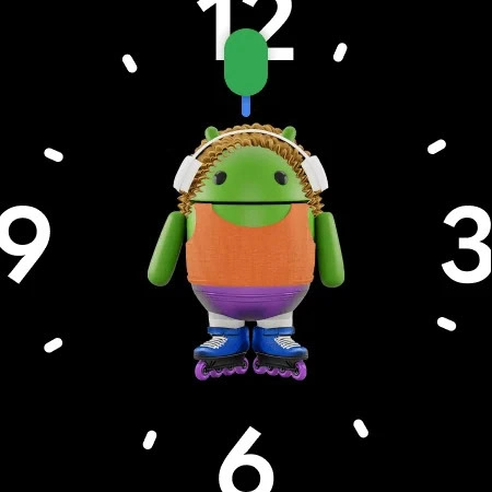 Androidify Watch Face Demo 1
