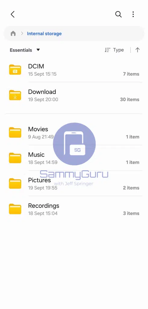 Samsung One UI 8 5 hat meine Dateien App 2 überarbeitet