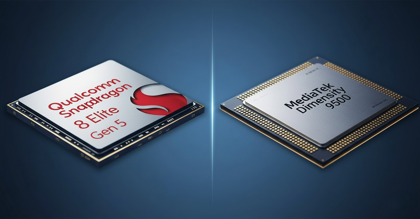 Snapdragon 8 Elite Gen 5 gegen Mediatek Dimensity 9500 Vergleich