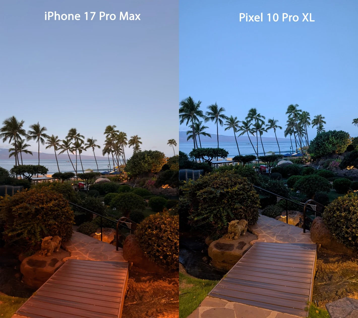 Pixel 10 Pro XL gegen iPhone 17 Pro Max Kamera 2