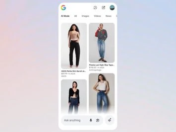 Google AI -Modus visuelle Suche Konversation Update 3