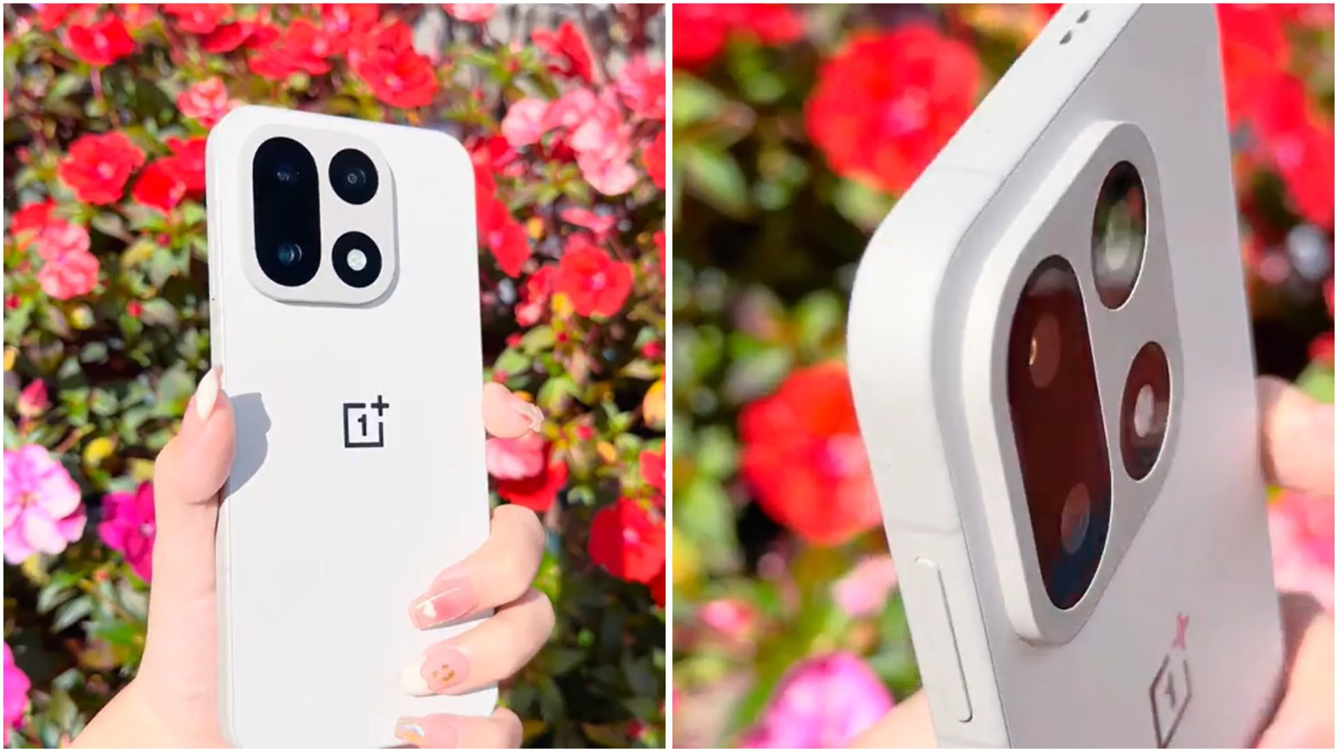 OnePlus 15 praktische Video zeigt 'Sandsturm' Farbe und schnelle Schlüssel