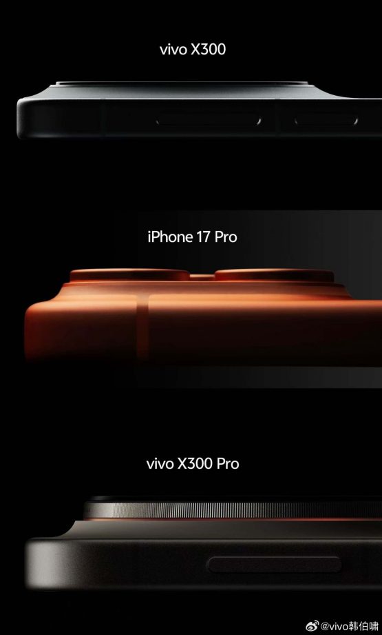 Vivo X300 -Serie Kamera -Beule