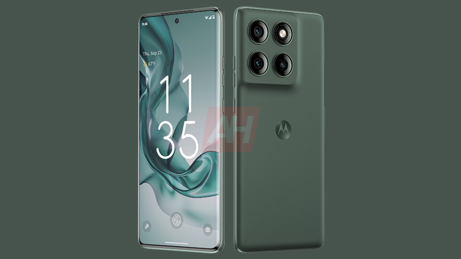 Neue Motorola Edge 70 Renders zeigen den herrlichen grünen Farbton des Telefons