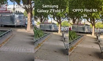 Google Pixel 10 Pro Fold Galaxy Z Fold 7 Find N5 Vergleich 12