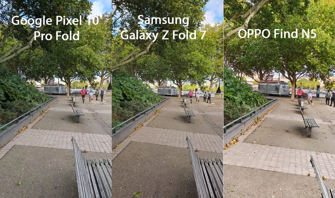 Google Pixel 10 Pro Fold Galaxy Z Fold 7 Find N5 Vergleich 11