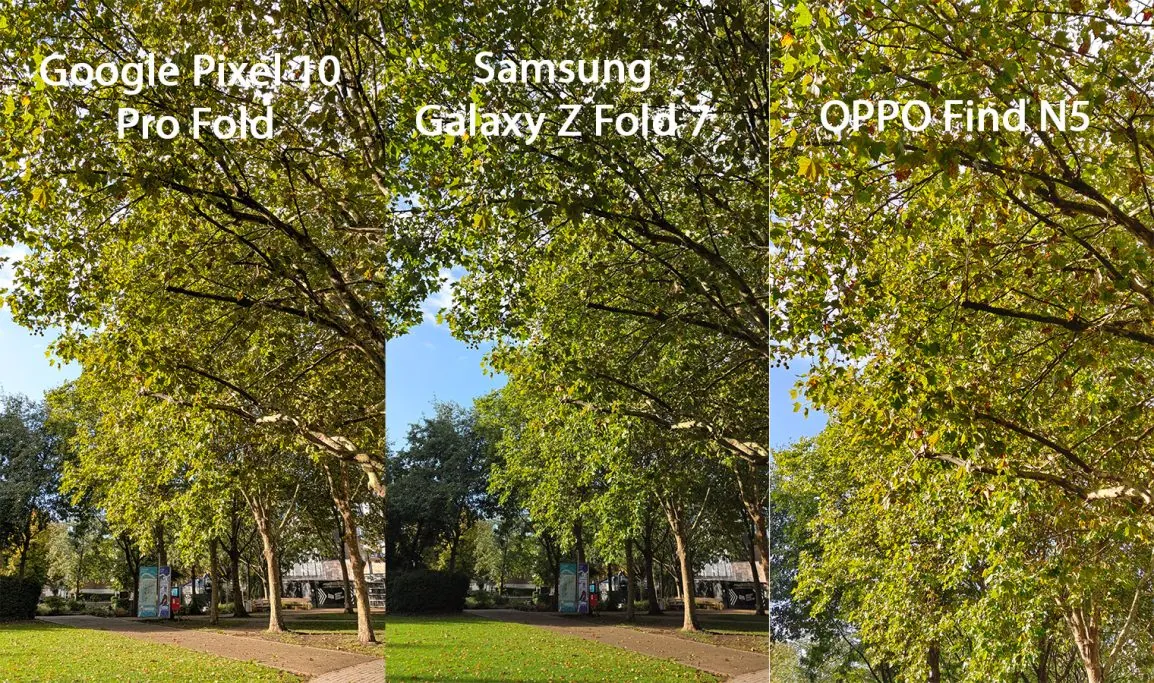 Google Pixel 10 Pro Fold Galaxy Z Fold 7 Find N5 Vergleich 10