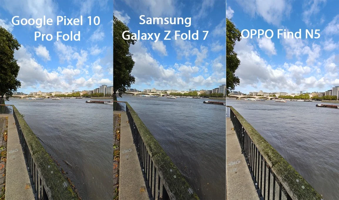 Google Pixel 10 Pro Fold Galaxy Z Fold 7 Find N5 Vergleich 14