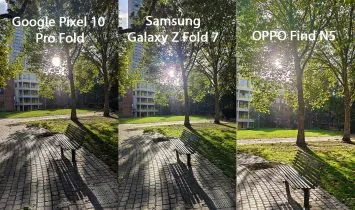 Google Pixel 10 Pro Fold Galaxy Z Fold 7 Find N5 Vergleich 5