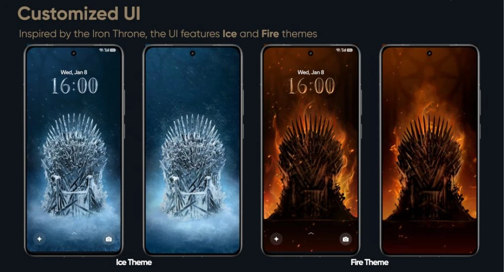 realme 15 Pro 5G Game of Thrones Edition benutzerdefinierte Benutzeroberfläche 1024x553