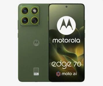 Motorola Edge 70 Grün rendert