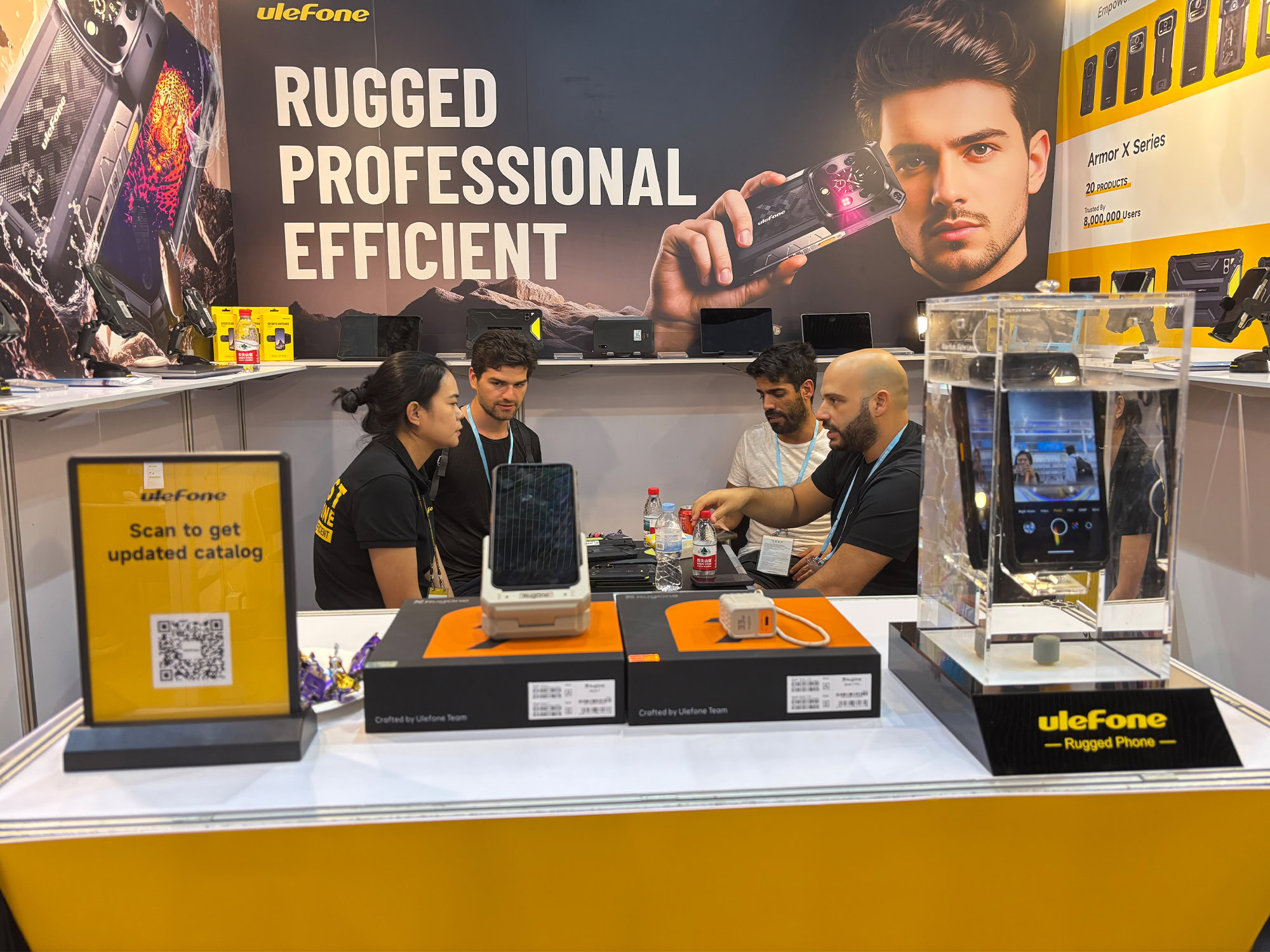 Ulefone gibt sein Debüt auf der Canton Fair und präsentiert robuste Telefone und Tablets