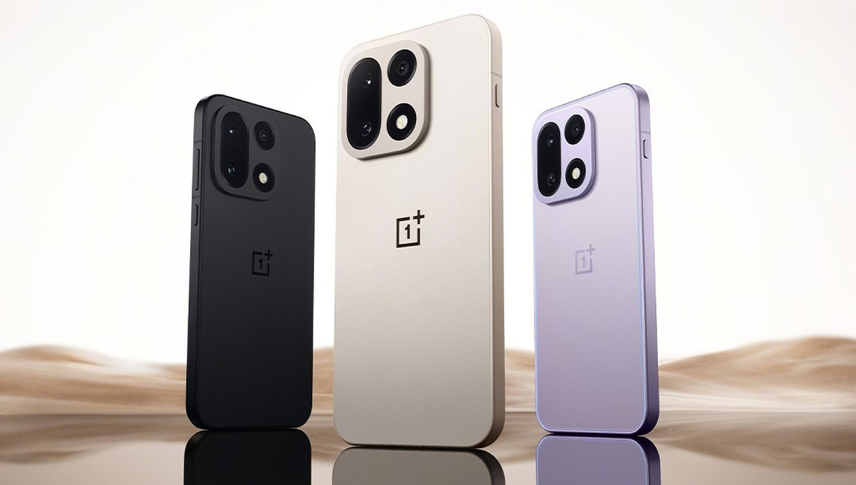Farbvarianten des OnePlus 15 mit neuen offiziellen Bildern enthüllt