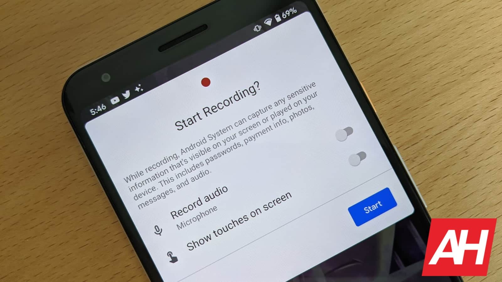 Google fügt dem Bildschirmaufzeichnungstool von Android Unterstützung für Selfie-Kameras hinzu