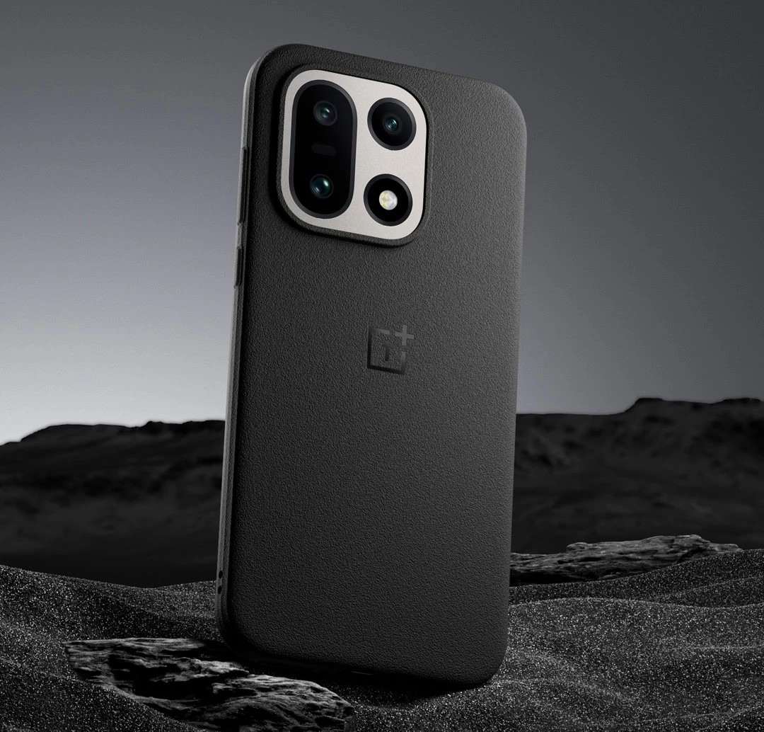 OnePlus 15 Sandstein-Magnetgehäuse