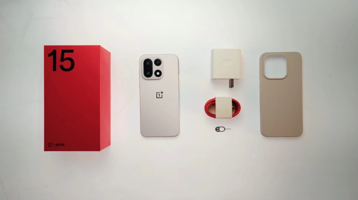 oneplus 15 auspacken