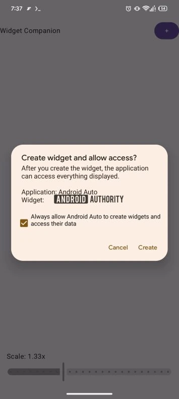 Android Auto-Startbildschirm-Widget 12 skaliert