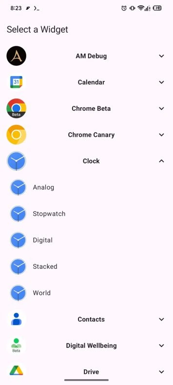 Android Auto-Startbildschirm-Widget 4 skaliert