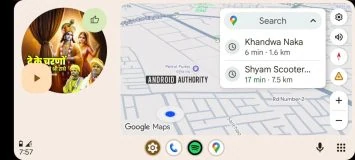 Android Auto-Startbildschirm-Widget-Look 4 1536 W 691 Stunden