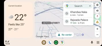 Android Auto-Startbildschirm-Widget-Look 9 1536w 691h