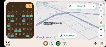 Android Auto-Startbildschirm-Widget-Look 7 1536w 691h