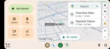 Android Auto-Startbildschirm-Widget-Look 2 1536 W 691 Stunden