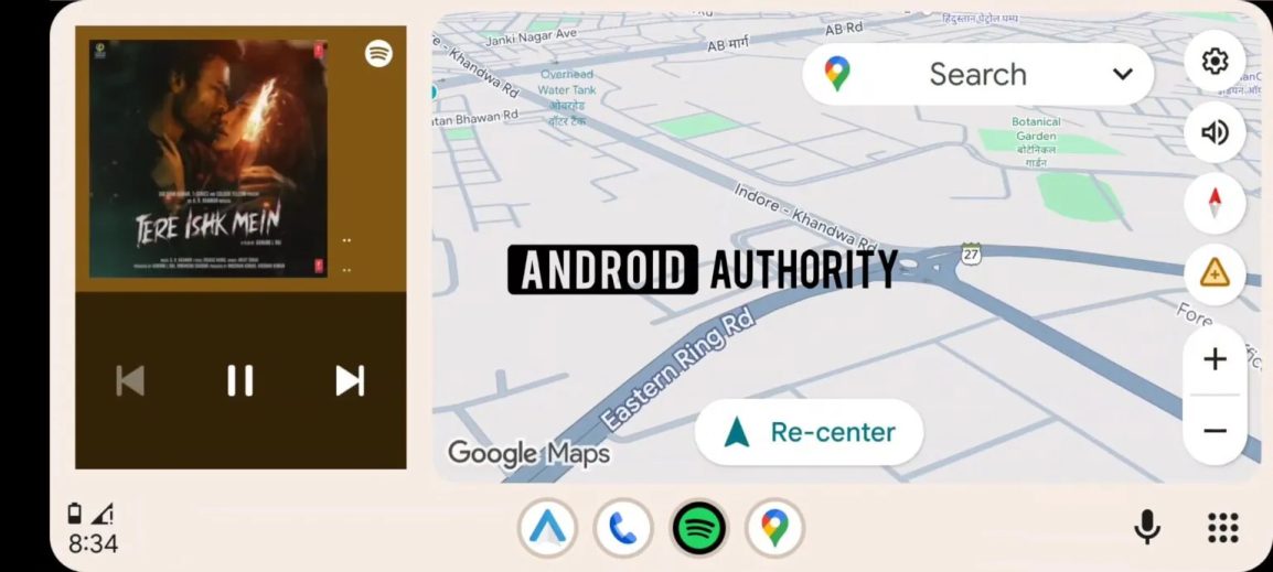 Android Auto-Startbildschirm Widget-Aussehen 1 1536w 691h