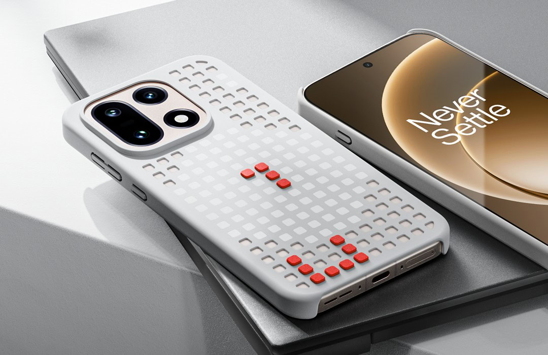 OnePlus 15 Hülle mit magnetischen Löchern