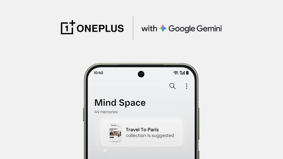 Oxygenos 16 wird OnePlus Mind Space mit Google Gemini beauftragen