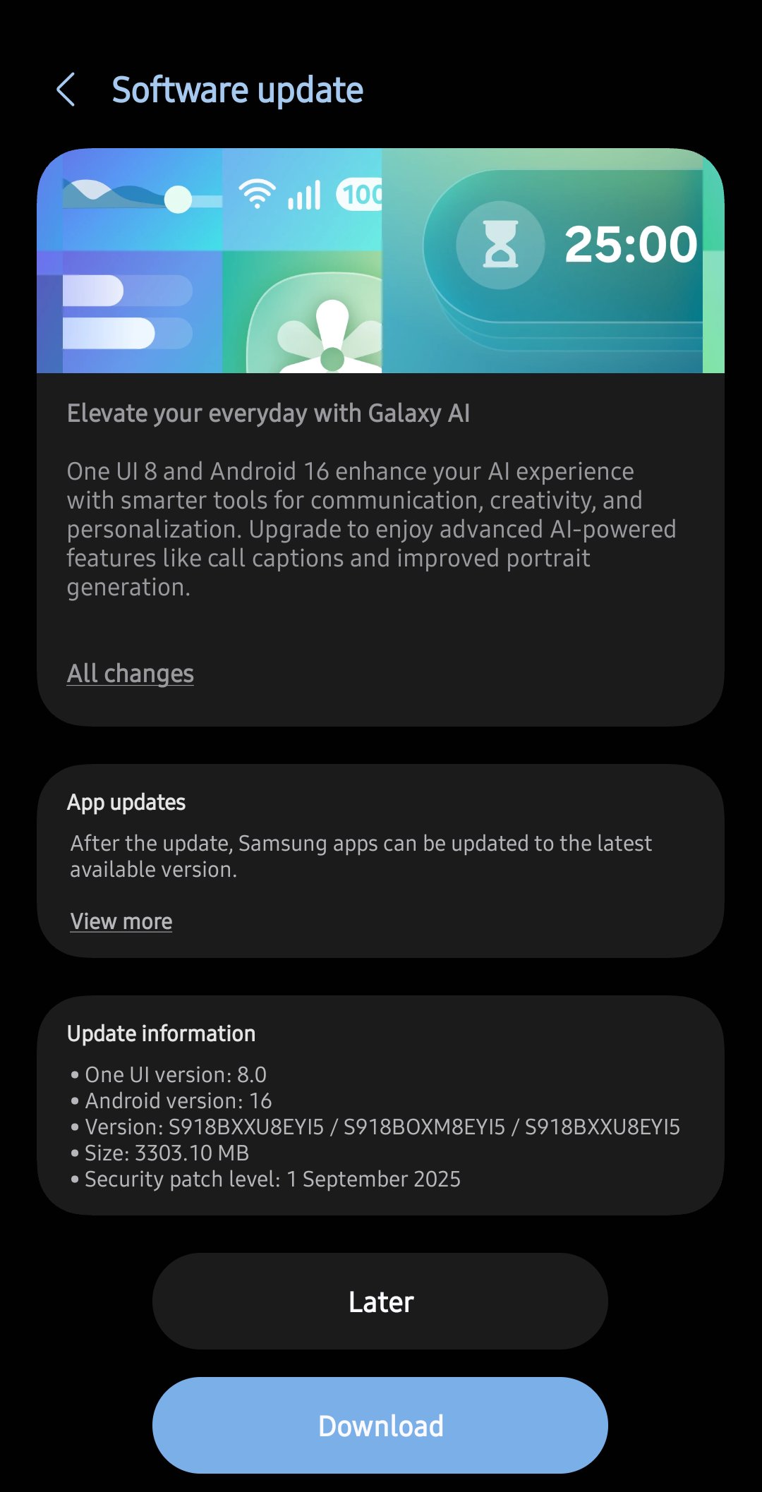 Samsung Galaxy S23 One UI 8 Global Update Rollout Verfügbarkeit 2