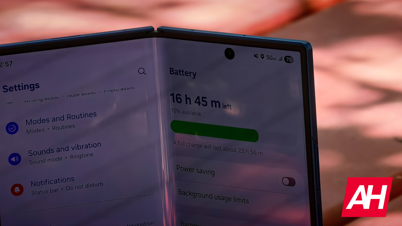 Samsungs selbstheilendes Bildschirmpatent löst das Problem des faltbaren Sensors