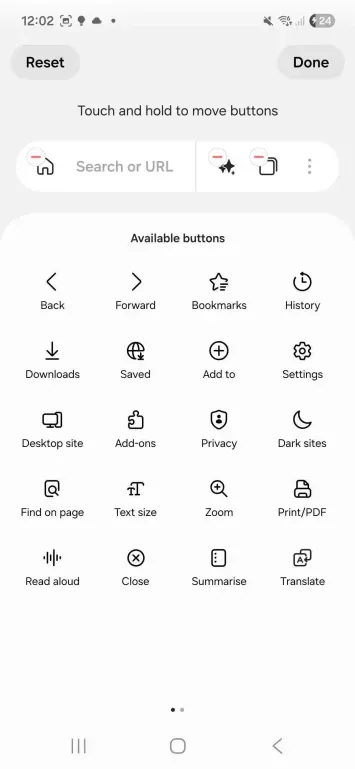 Samsung Internet-App-Browser One UI 8 5 Redesign Leak 4