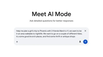 Reiseplanung im Google AI-Modus 1