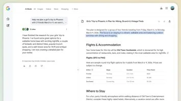 Reiseplanung im Google AI-Modus 3