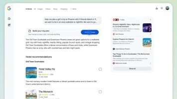 Reiseplanung im Google AI-Modus 2