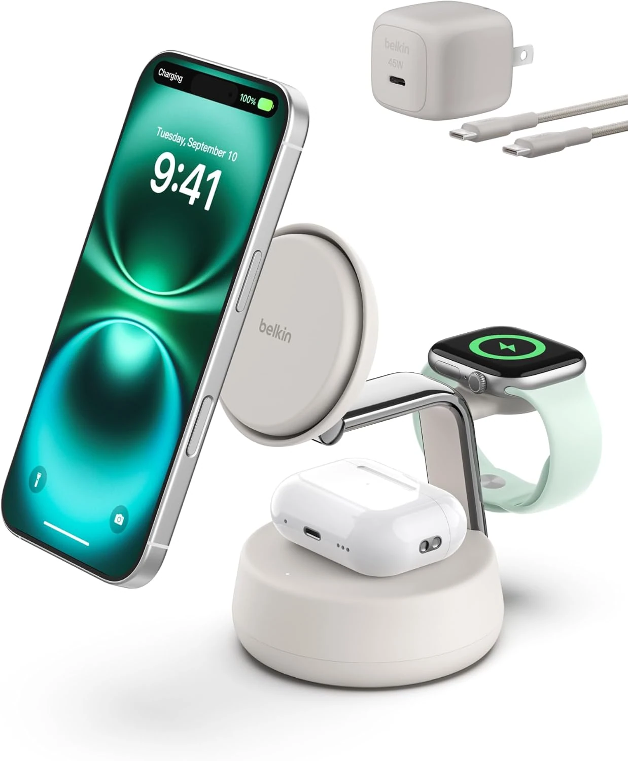 Belkin UltraCharge Pro beste Qi2-Ladegeräte